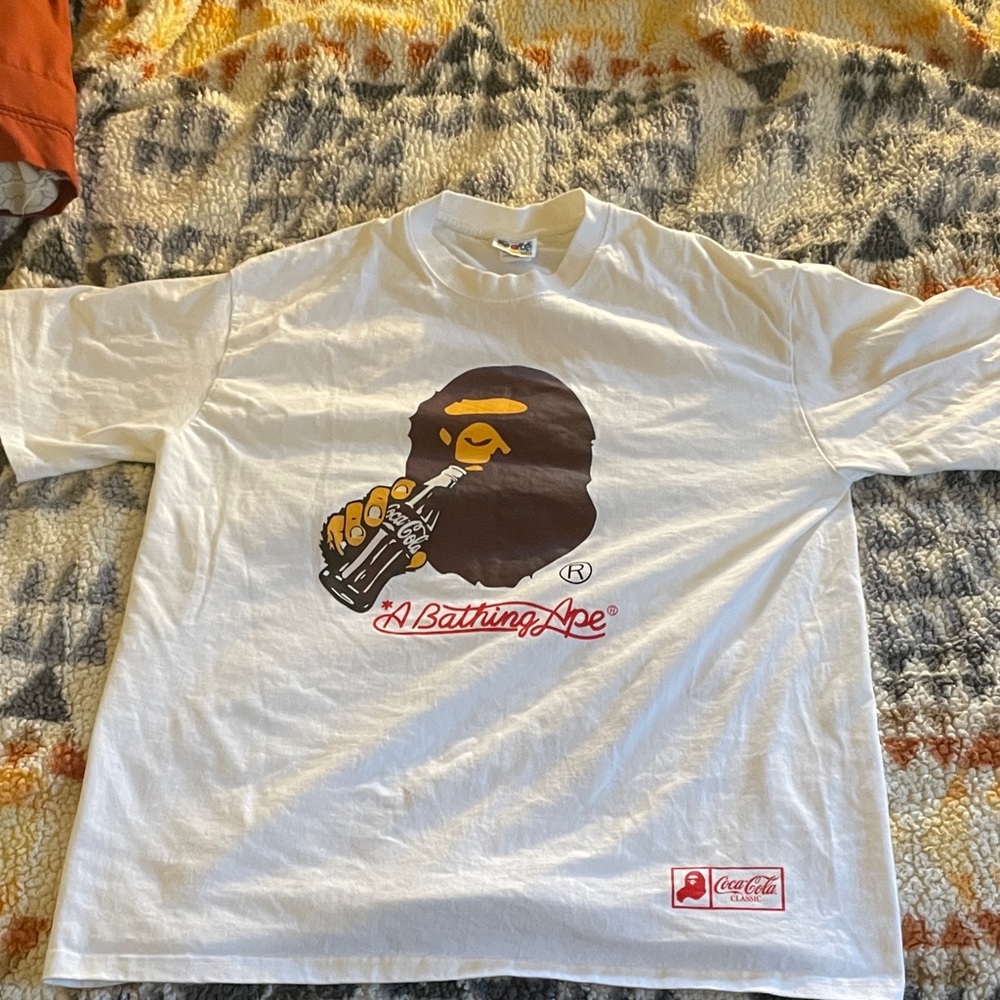 A Bathing Ape x Coca Cola graphic tee